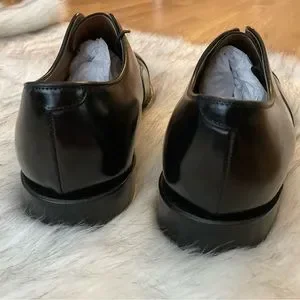 Johnson & Murphy black toe lace shoe Size 10.5 .. NEW Carlson Cap Toe Shoes | MJ Footwear main image 4